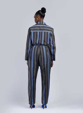 Blue Jumpsuit "REYA"