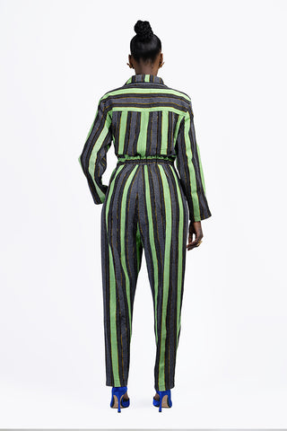 Green Jumpsuit "REYA"