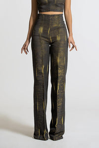 Pantalon taille haute "MISSANDEI"