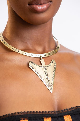 "ISIS" necklace by Peulh Vagabond