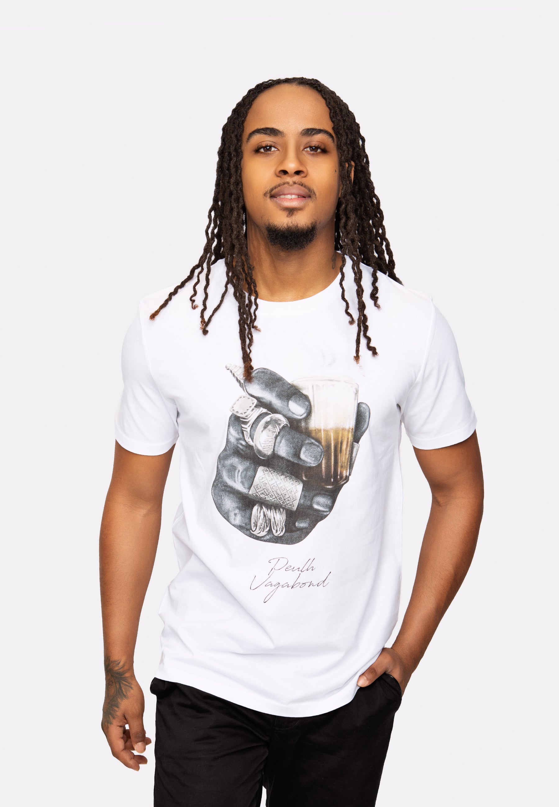 T-Shirt Leweul blanc homme – BOUTIQUE PEULH VAGABOND