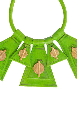 Collier AKHAN Vert